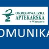 Stanowisko GIF oraz NIL ws. informacji prasowych dotyczących problemu sfałszowanych produktów leczniczych w polskich aptekach