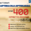4 lata „APTEKI DLA APTEKARZA” – najważniejsze fakty dot. regulacji – raport NIA